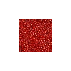 Antique Glass Beads 03043 - Oriental Red