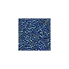 Antique Glass Beads 03046 - Matte Cadet Blue