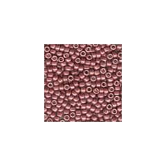 Antique Glass Beads 03503 - Satin Cranberry