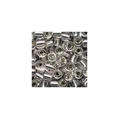 Pebble Glass Beads 05021 - Silver