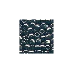 Pebble Glass Beads 05081 - Black Frost