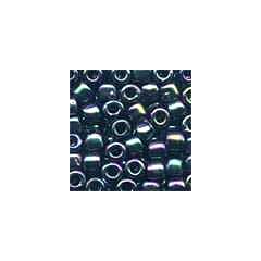 Pebble Glass Beads 05086 - Midnight Rainbow