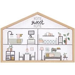 Rico Decorative Embroidery Frame - Wide House Large