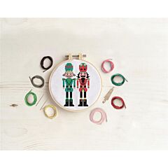  Simply Make Large Cross Stitch Kit - Nutcracker