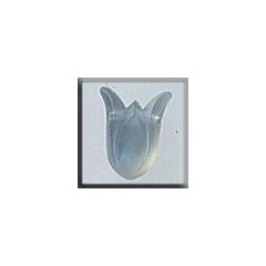 Glass Treasures 12023 - Large Tulip Matte Opal