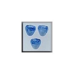 Glass Treasures 12032 - Small Bell Flower L Blue