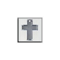 Glass Treasures 12053 - Traditional Cross Crystal