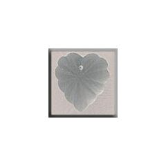 Glass Treasures 12070 - Frosted Starburst Heart