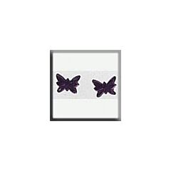 Glass Treasures 12124 - Petite Butterfly Light Amethyst