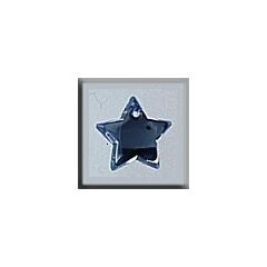 Glass Treasures 12170 - Medium Star Light Sapphire