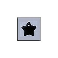 Glass Treasures 12221 - Small Black Star