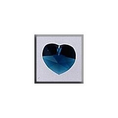 Crystal Treasures 13039 - Small Heart Emerald