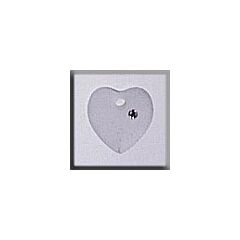 Crystal Treasures 13049 - Small Frosted Heart