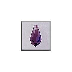 Crystal Treasures 13052 - Small Tear Drop Amethyst