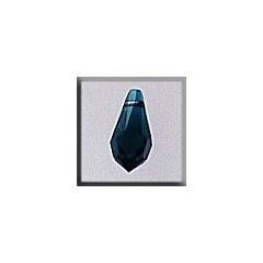 Crystal Treasures 13053 - Small Tear Drop Emerald