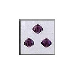 Crystal Treasures 13078 - Rondele Amethyst AB