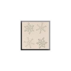 Metal Treasures 15001 - White Metal Snowflake