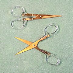 Embroidery Scissors - brushed gold