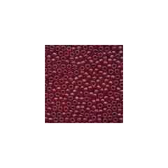 Frosted Glass Beads 62032 - Frosted Cranberry