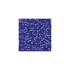 Frosted Glass Beads 62034 - Frosted Blue Violet