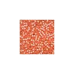 Frosted Glass Beads 62036 - Frosted Pink Coral