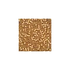 Frosted Glass Beads 62040 - Frosted Apricot