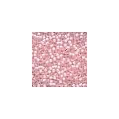 Frosted Glass Beads 62048 - Frosted Pink Parfait