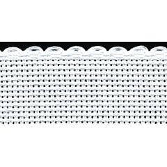 2in / 5cm White Aida Band - 1m