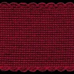 2in / 5cm Burgundy Aida Band - 1m