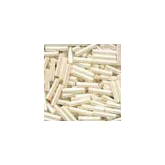 Medium Bugle Beads 80123 - Cream