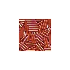 Medium Bugle Beads 82050 - Red Rainbow