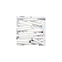 Large Bugle Beads 90479 - White