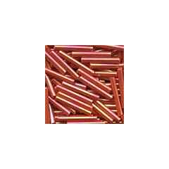 Large Bugle Beads 92055 - Red Rainbow