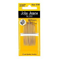 John James Milliners Needles - Size 5/10