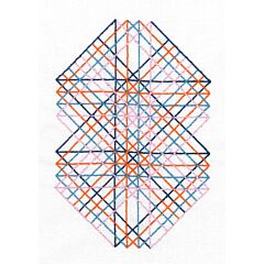 TB111 - Geometry Rules Right Angles Printed Embroidery Kit