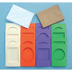 Autumns Colours Card Pack - Kraft Envelopes