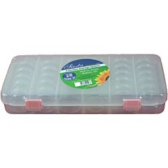 BD811 - Clear Plastic Stacker Jar Storage Box
