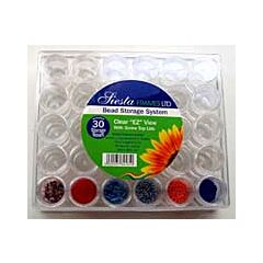 Siesta - Bead Storage Box - 30 jar