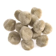 Pom Poms - Pack of 50 - beige