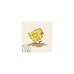 Mouseloft Funsize Cross Stitch Kit - Chick 00M-102mms