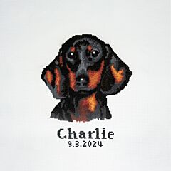 Trimits Dog Cross Stitch Kits: Dachshund