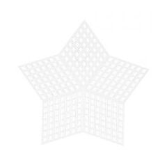 33069 - Plastic Canvas 3.25 in 7 Mesh Star - 2 Pack