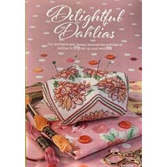 Cross Stitcher Project Pack - Issue 412 - Biscornu - Delightful Dahlias - Sampedro