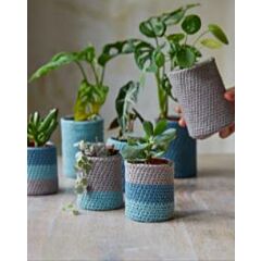 DMC Mindful Making - The Peaceful Plant Pots Crochet Kit