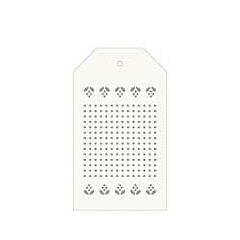 24 Rico Stitchable Gift Tags - Cream