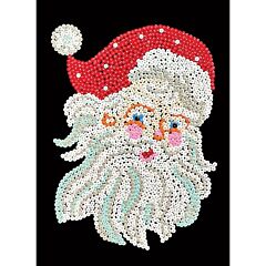  Simply Make Sequin Craft Kit - Christmas Santa