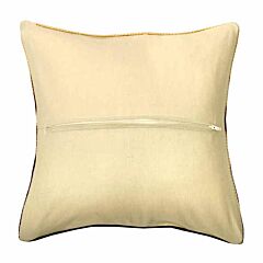 Orchidea Ecru Cushion Back with Zipper - 16x16in (40x40cm)