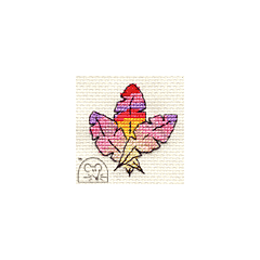 Mouseloft Colourful Feathers Cross Stitch Kit - 004-M14stl