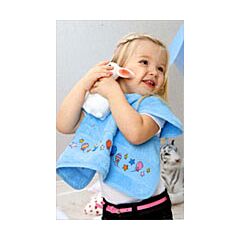 Rico Baby Armhole Feeder Bib - Azure (40 x 49cm)