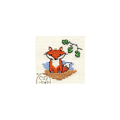 Mouseloft Ferdinand Fox Cross Stitch Kit - 00F-001itw